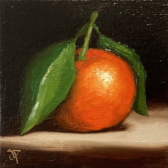 Little clementine still life