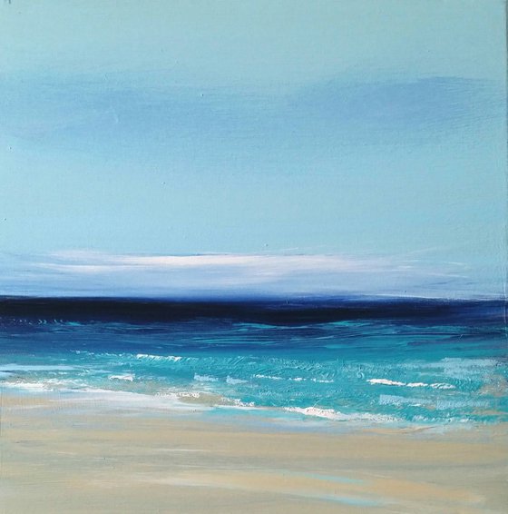 Gorgeous Day - Great gift for Beach Lovers; Modern Art Office Decor Home Seascape