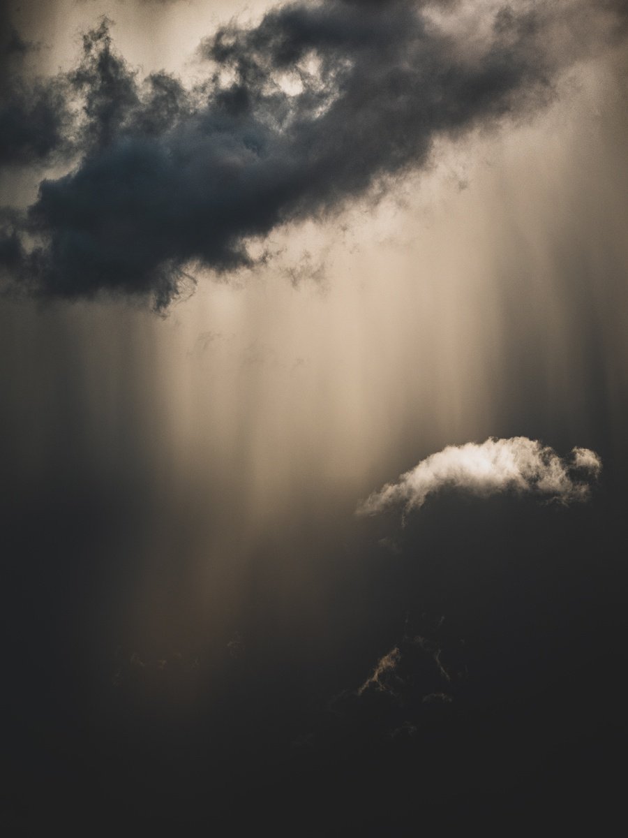 Photorealistic Landscape Photograph By Nick Psomiadis, 35 X 47", Tempestuous, Original Artwork