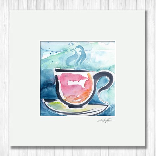 Coffee Dreams 16 - Painting by Kathy Morton Stanion by Kathy Morton Stanion