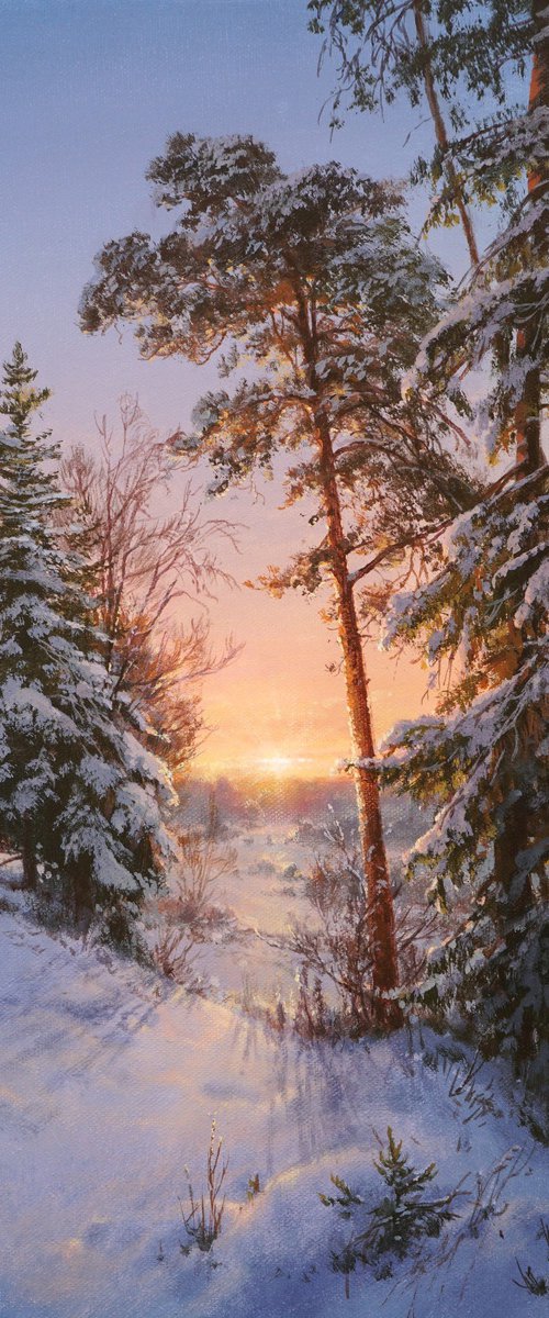 Winter poetry by Viktar Yushkevich YUVART