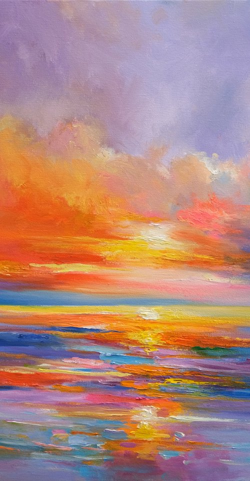 Colorful Seascape by Behshad Arjomandi