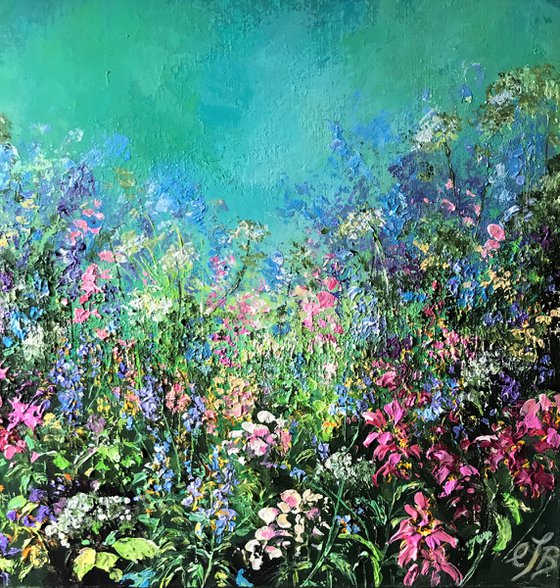 Bliss  (floral landscape)