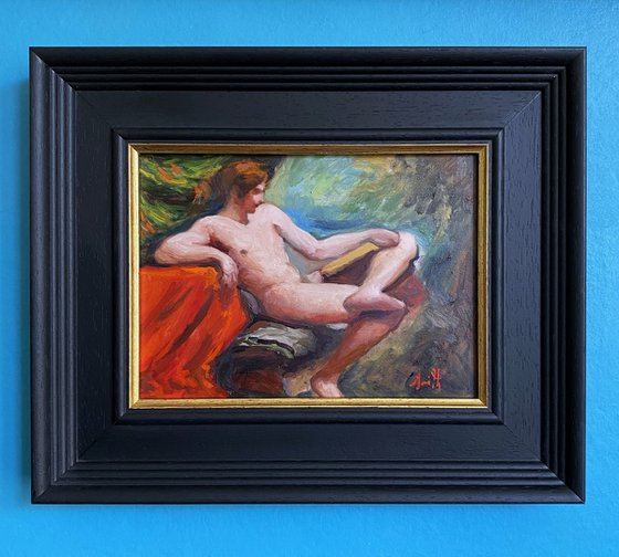 After William Etty Nude Male