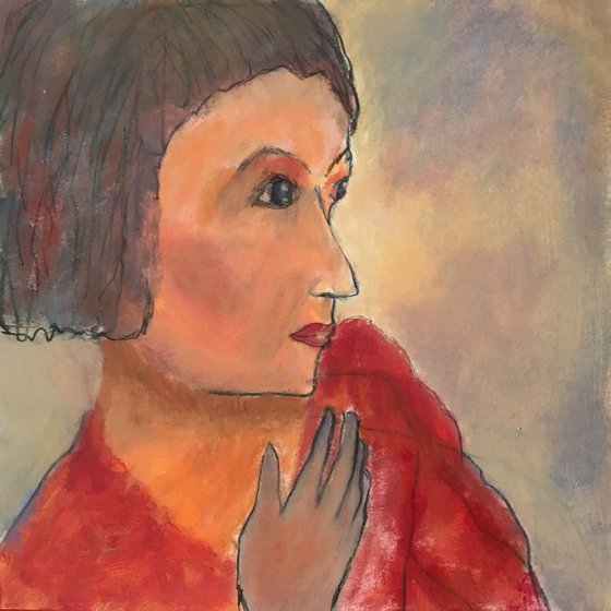 Study of a woman portrait XXIX