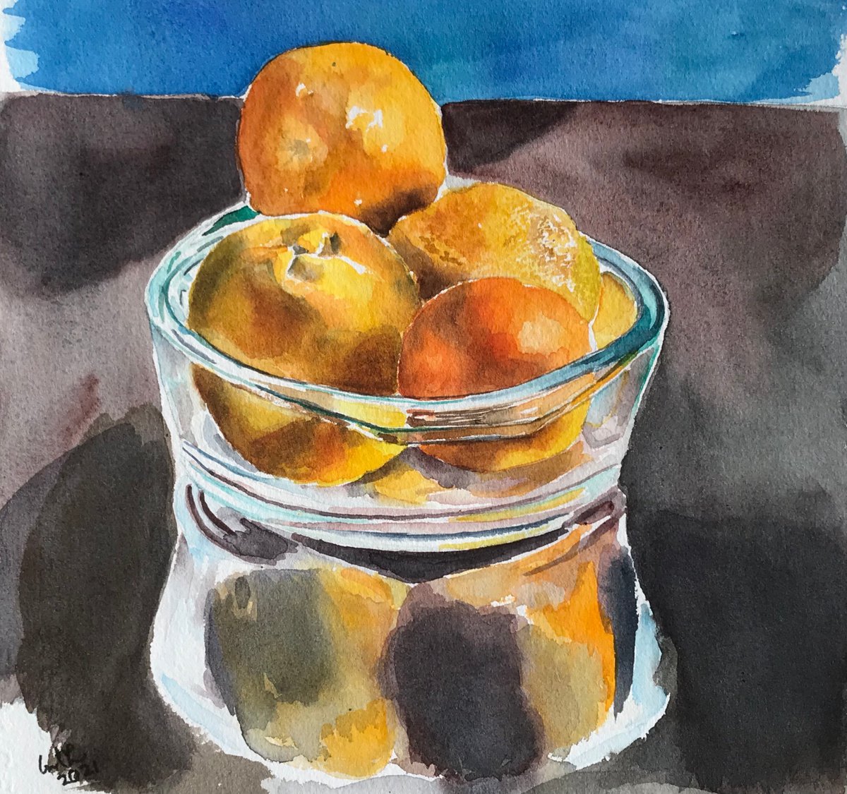 An Orange a Day by Geeta Yerra