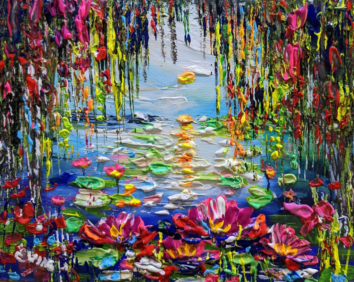 Water lilies by Evelina Vine