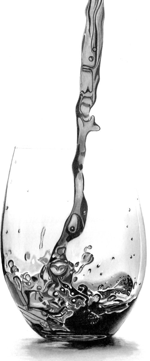 Red Wine Pour II by Paul Stowe
