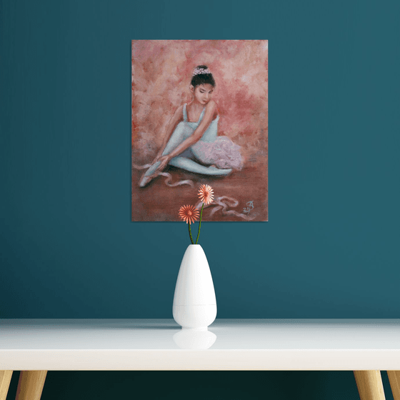 Ballerina III / ORIGINAL PAINTING