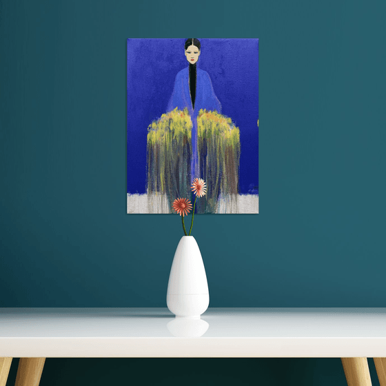 Woman with a Flowers