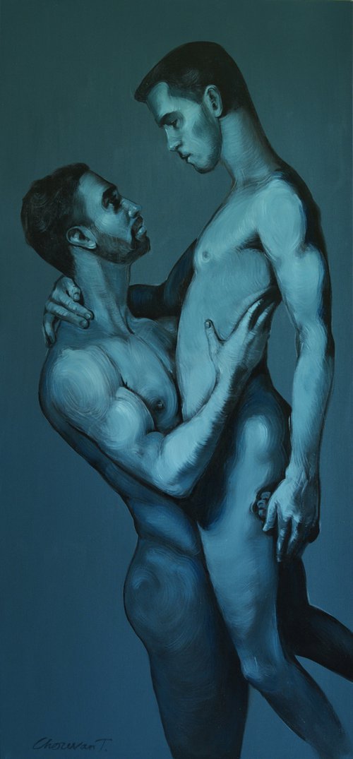 David and Jonathan by Tetiana Cherevan