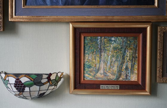 September. Forest. Surroundings of Ilyinki