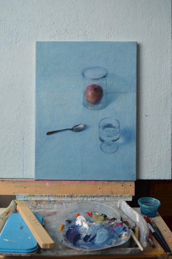 Sunlit Blueberry Morning