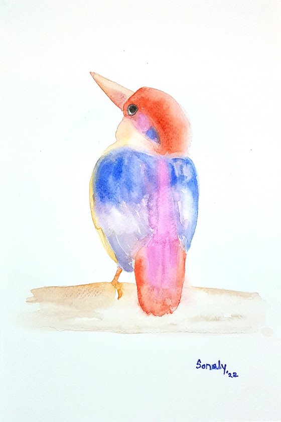 WATERCOLOR - BIRDS 1