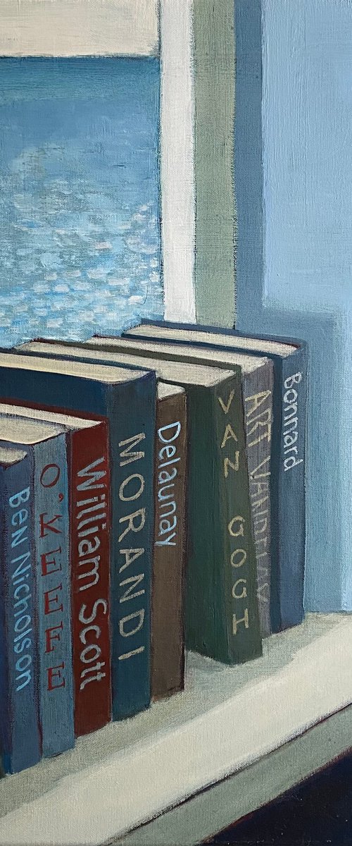 Books in Window by Nigel Sharman