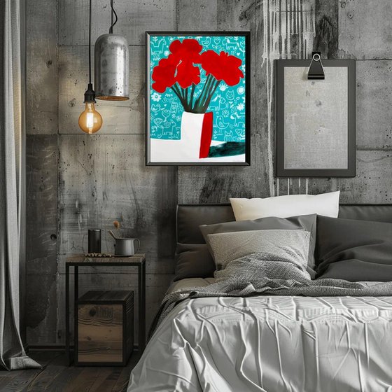 Red Floral Bouquet