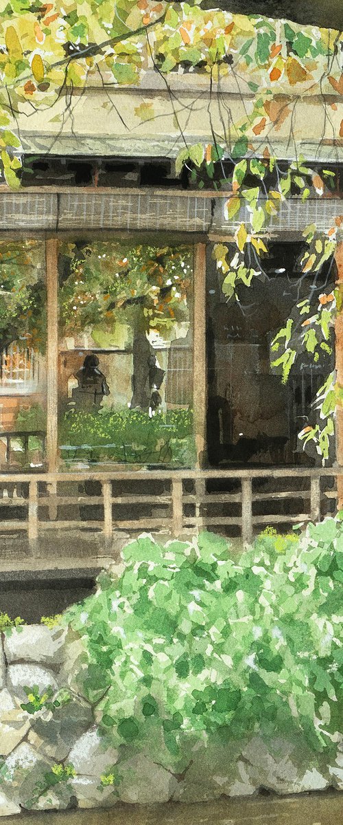Gion Shirakawa in Early Autumn by Masato Watanabe