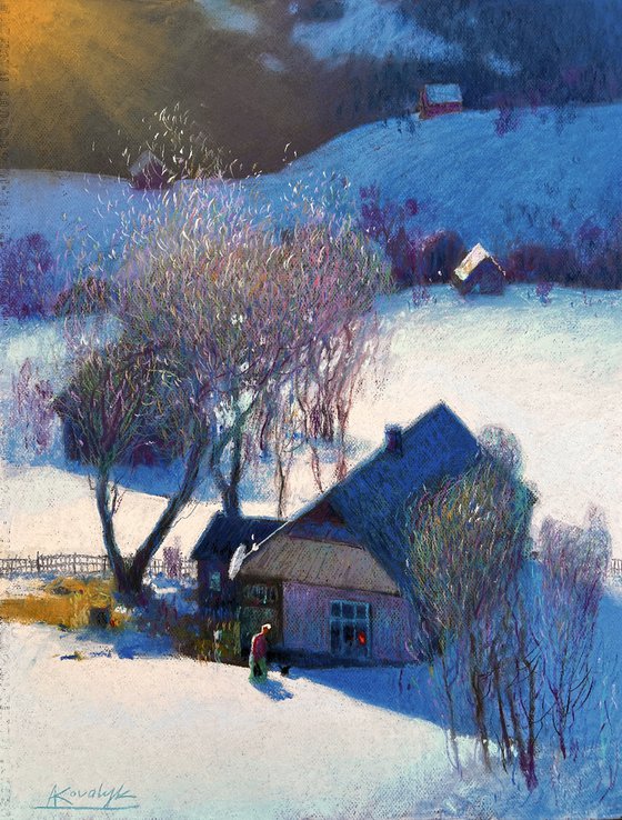 A Winter Day in the Carpathians