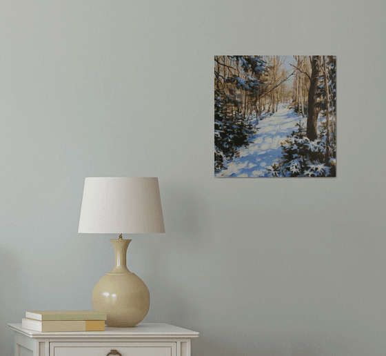 Winter paths 5 (14x14x0.7'')