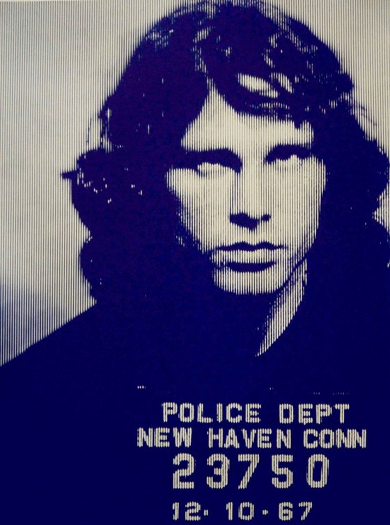 Jim Morrison-Blue