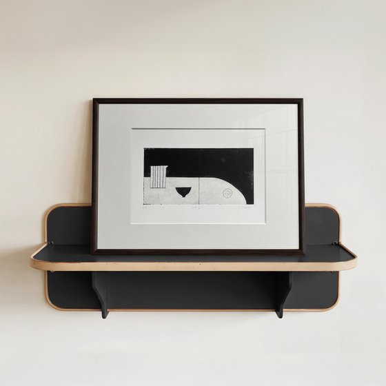 Quiet Interior No.2 drypoint print