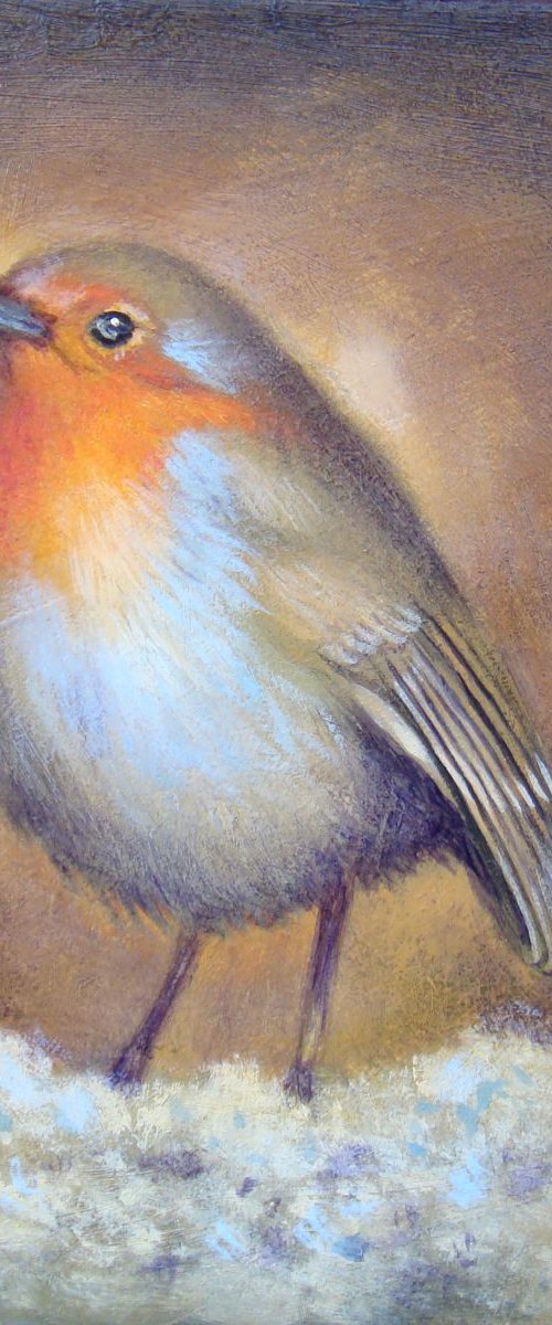 Winter Robin by Michael Mullen