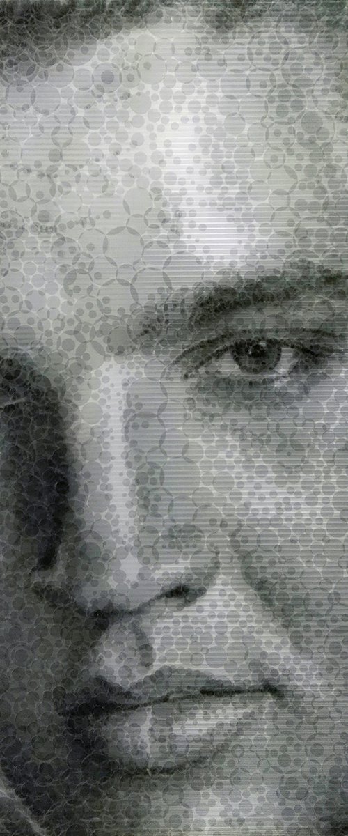 Portrait of Elvis Presley by Josep Mora