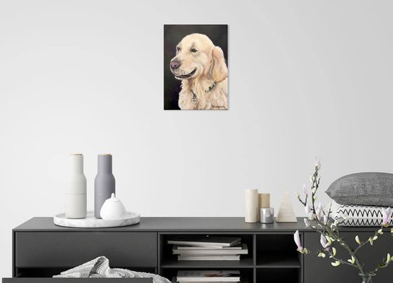 Smiling dog