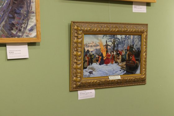 Maslenitsa. Farewell to winter. 17th century