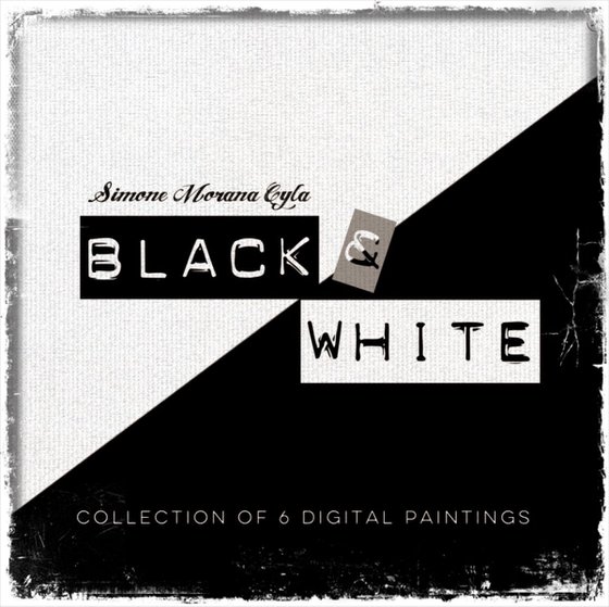 THE BLACK SWAN | 2014 | DIGITAL PAINTING PRINTED ON ALUMINUM WITH BLACK FRAME | PREMIUM QUALITY | 75 x 53 cm | UNIQUE ARTWORK | SIMONE MORANA CYLA | PUBLISHED |