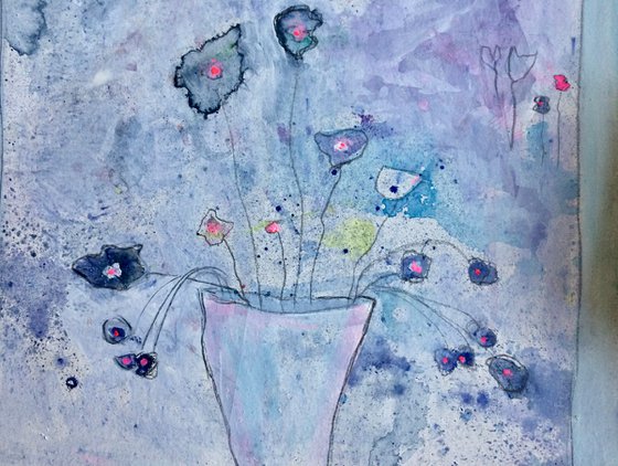 Flowers 2020 - Abstract Painting (special price)