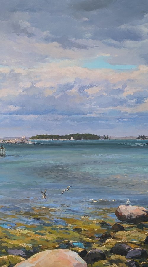 Breeze over the bay by Alexander Koltakov