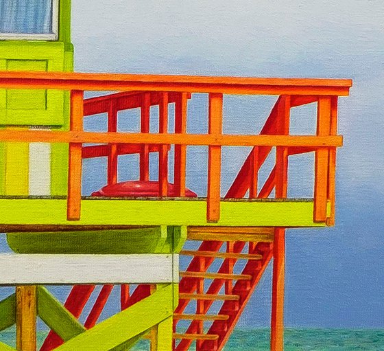 Miami. Lifeguard Tower.