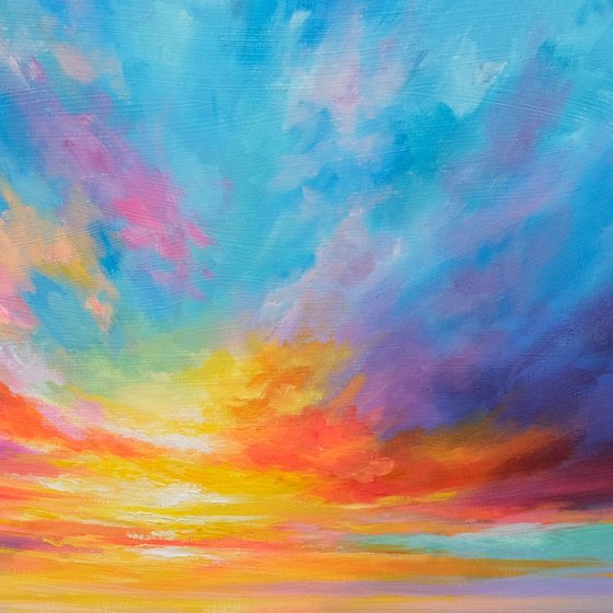Fantasy Sunset Seascape