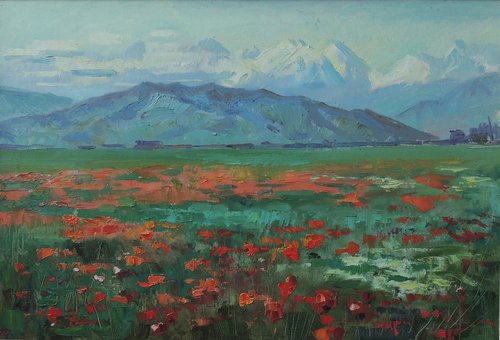 "Poppies have bloomed" by Andrey Zotov