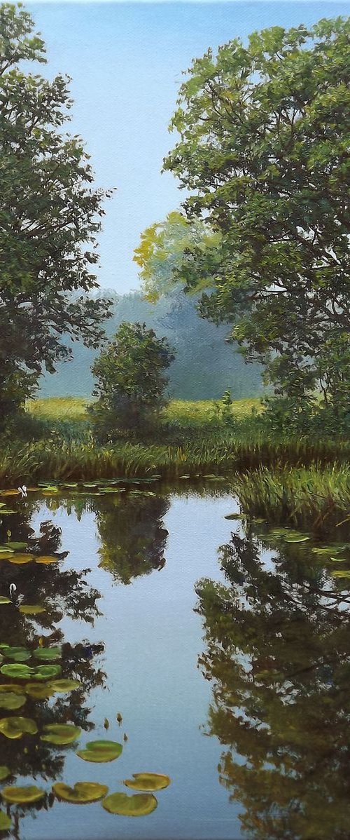 Calm Creek by Oleg Riabchuk