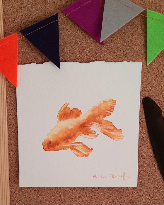 Swishy Soul - Fish Watercolour