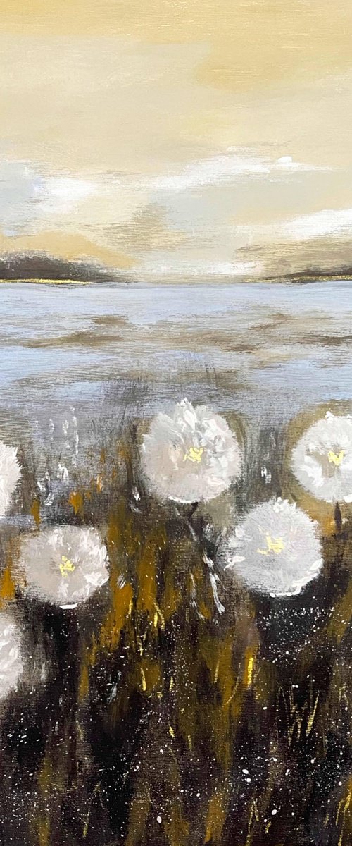 First Light and Dandelions by Olesya Bay