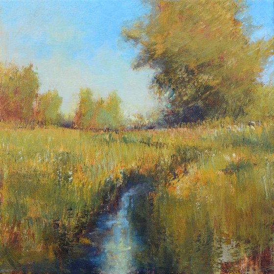 Summer Creek 12x12 inches