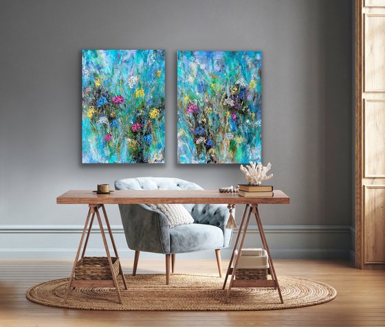 We Belong Together - Diptych