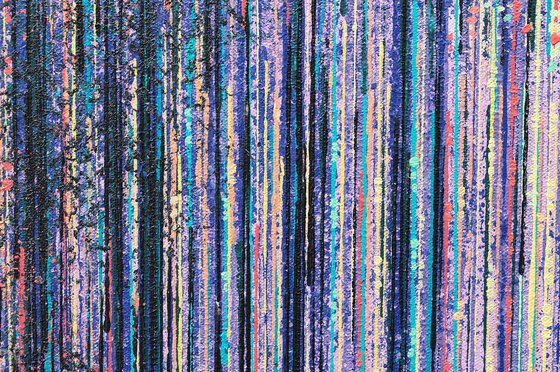 Forest Trees In Soft Evening Light