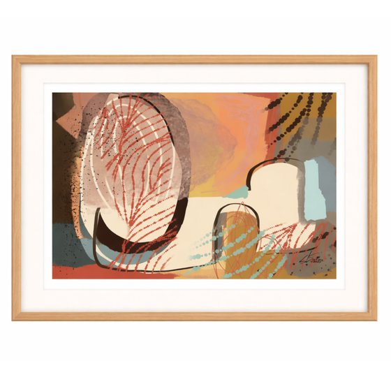 Organic Balance Floral Abstraction