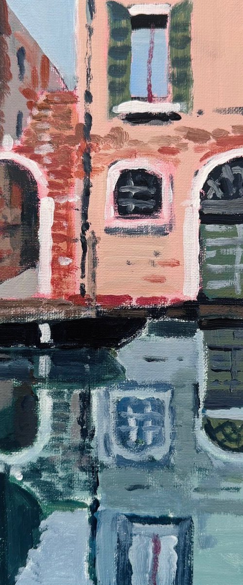 Venice reflections by Natalie Bird