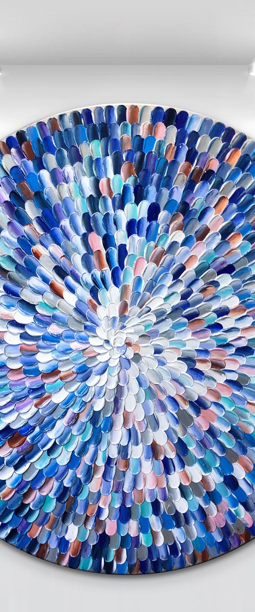 'Nix regina orbis III' - 30x30” by Tatiana Georgieva