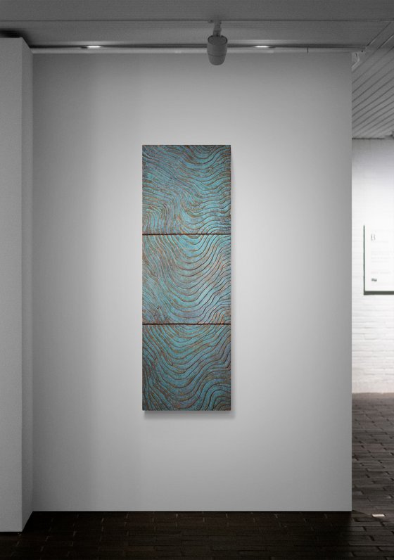 Yuanyang | Abstract Wall Sculpture