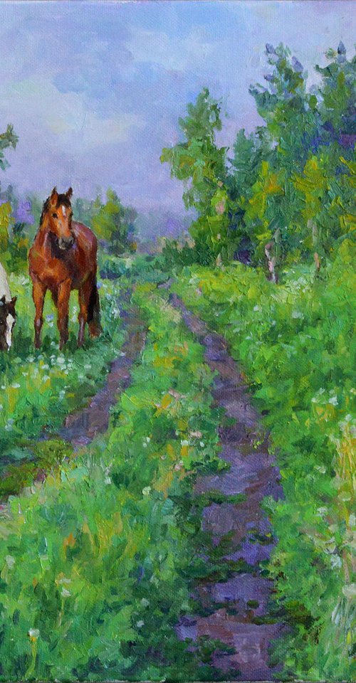 A Summer Path by Vachagan Manukyan