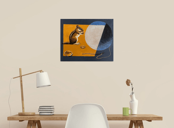 Chipmunk Who Escaped The Trap