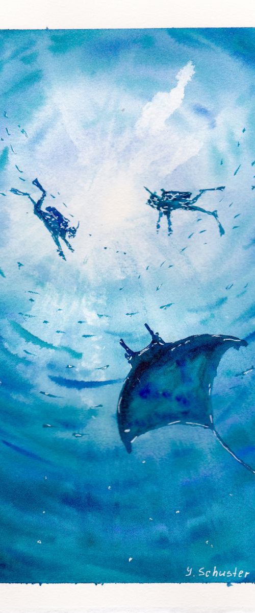 Underwater var.2 by Yulia Schuster