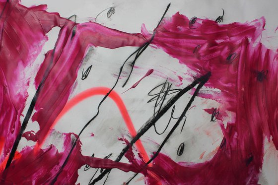 She Paints Outside the Lines No. 1