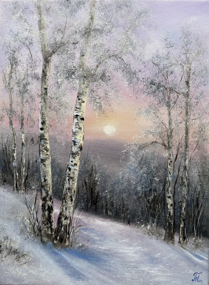 Dawn In Stillness By Tanja Frost, 12 X 16, Artwork For Sale On Artfinder